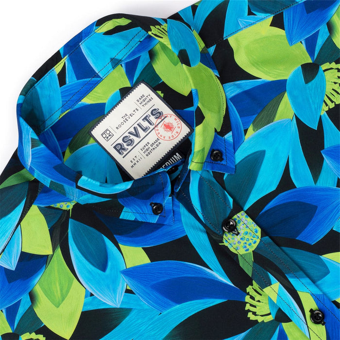 RSVLTS RSVLTS Short Sleeve Shirt Arcade Carpet Floral – KUNUFLEX Short Sleeve Shirt Arcade Carpet Floral – KUNUFLEX Short Sleeve Shirt
