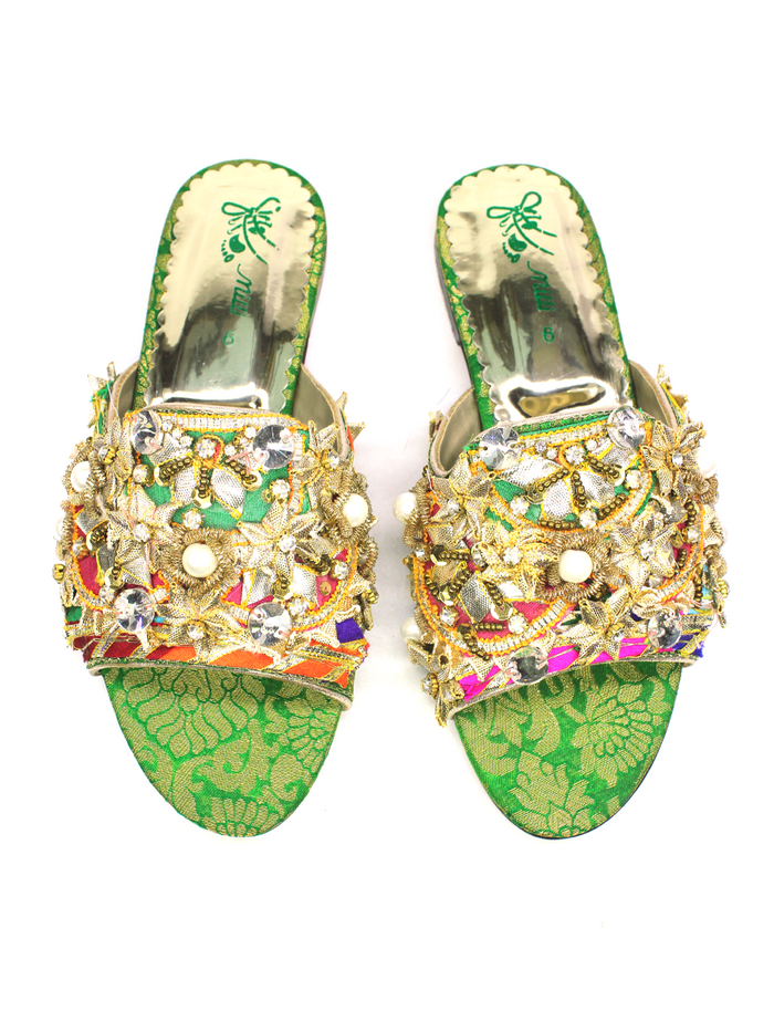 Green Fancy Slipper
