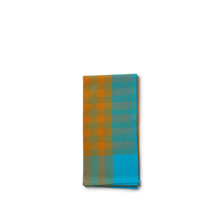 Grid 2 Napkin Blue (Set of 2)