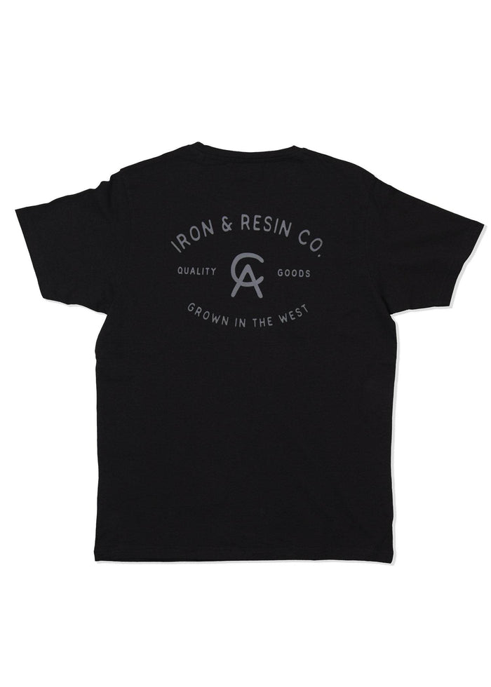 Grown In The West Pocket Tee - Iron & Resin