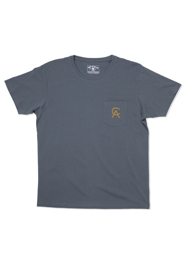 Grown In The West Pocket Tee - Iron & Resin