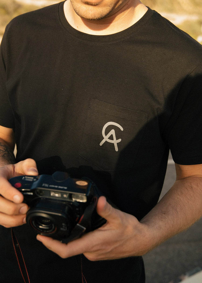 Grown In The West Pocket Tee - Iron & Resin