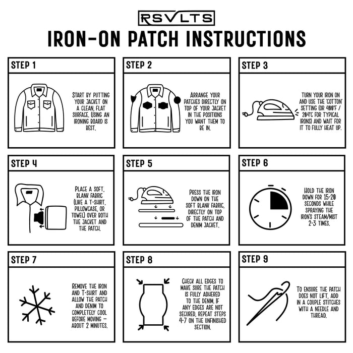 RSVLTS RSVLTS Patches "Mosh Mighty Things" – Patch "Mosh Mighty Things" – Patch