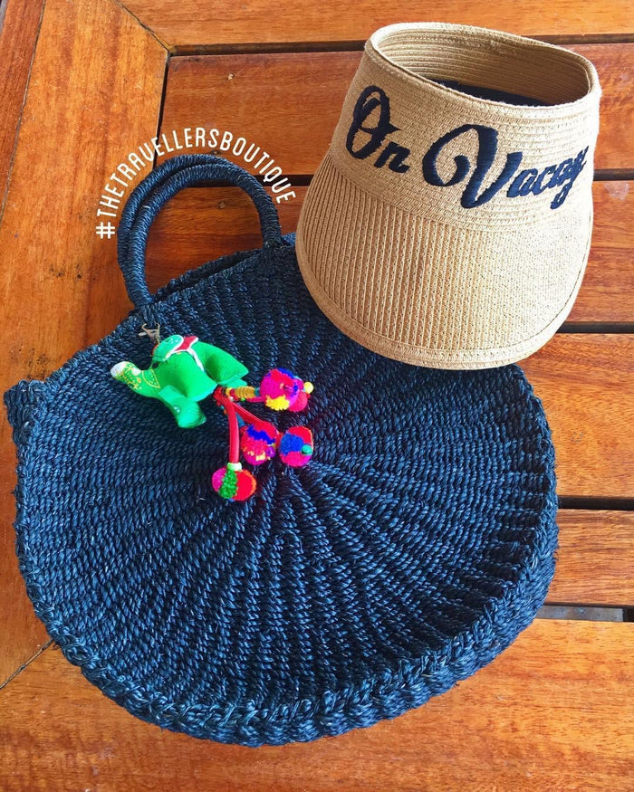 Handle Native Round Bag - Travellers Hat Boutique