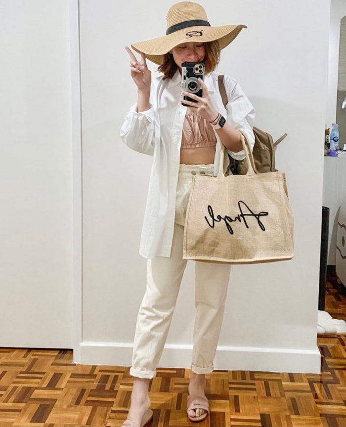 Handle Tote Bag - Travellers Hat Boutique