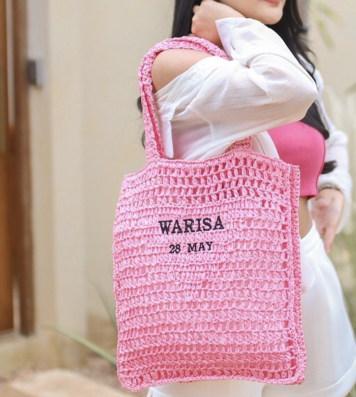 Raffia Tote Bag