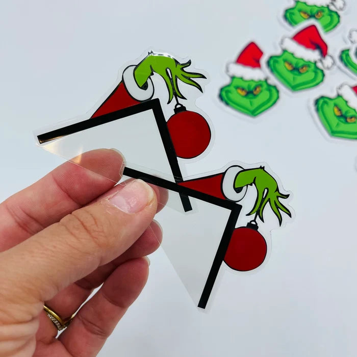 Hanging Grinch Corner Tab