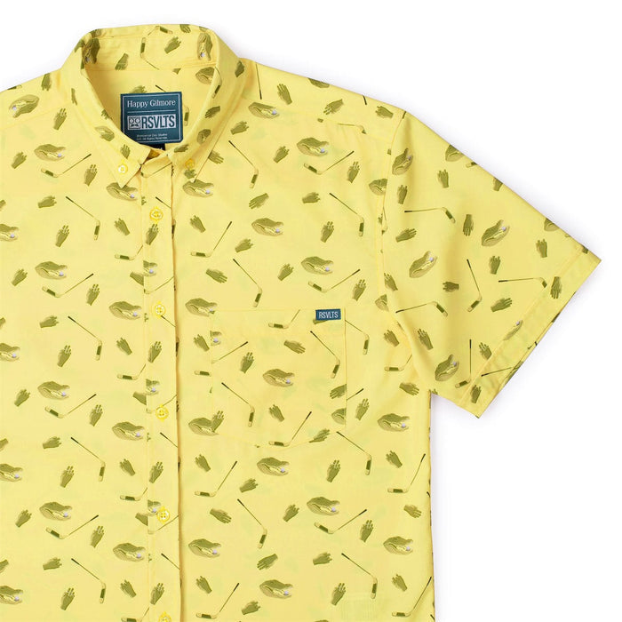 RSVLTS XS Happy Gilmore Short Sleeve Shirt Happy Gilmore "Play for Chubbs" – KUNUFLEX Short Sleeve Shirt