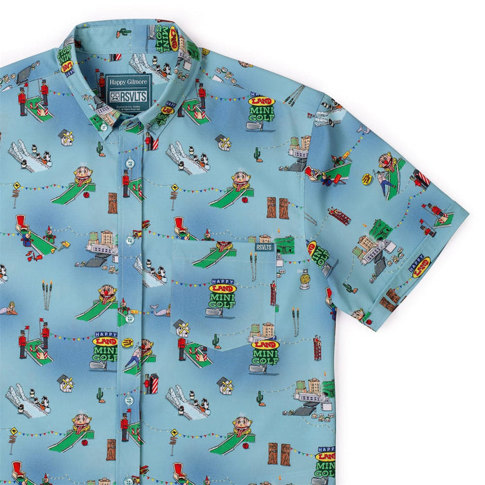 RSVLTS XS Happy Gilmore Short Sleeve Shirt Happy Gilmore "You're Gonna Die Clown!" – KUNUFLEX Short Sleeve Shirt