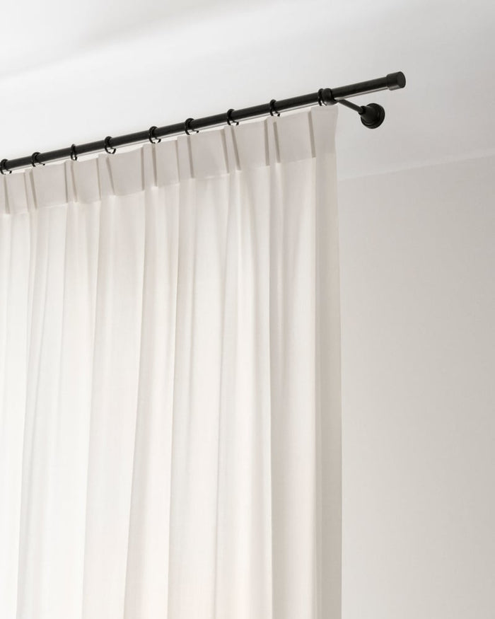 Hooks + Rings for Curtain Rods Set/16 - More Options - BEAM