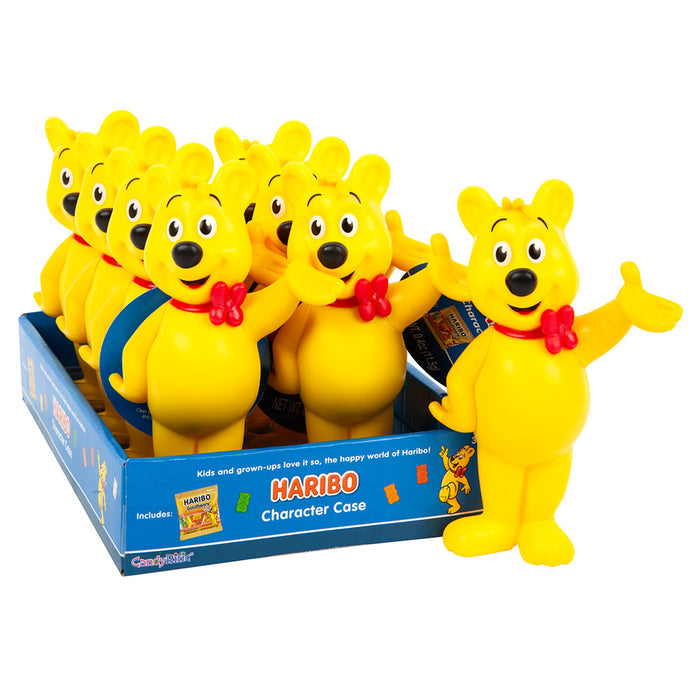 Haribo Gummy Bears Character Case Candy - 8 Count