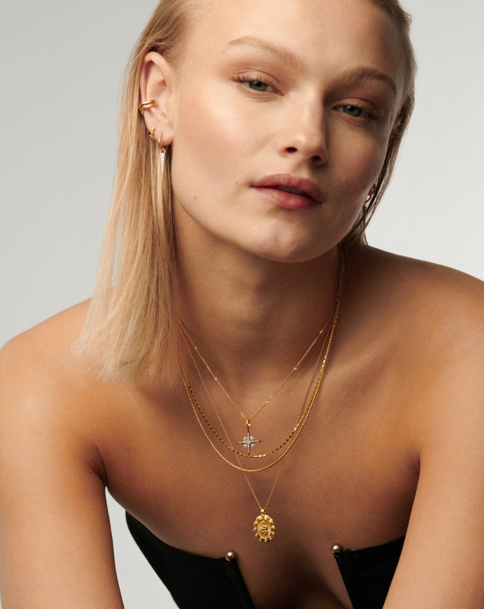 Harris Reed North Star Pearl Necklace | 18ct Gold Plated Vermeil/Pearl Necklaces Missoma