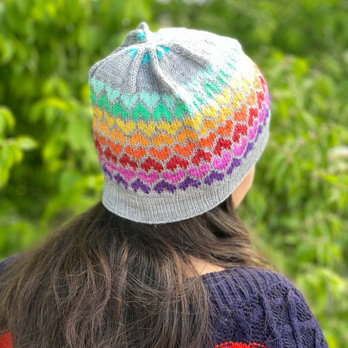 Heart Head hat by Tellybean Knits, Stephanie Lotven - KIT