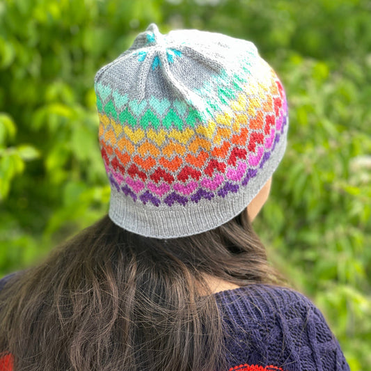 Heart Head hat by Tellybean Knits, Stephanie Lotven - KIT