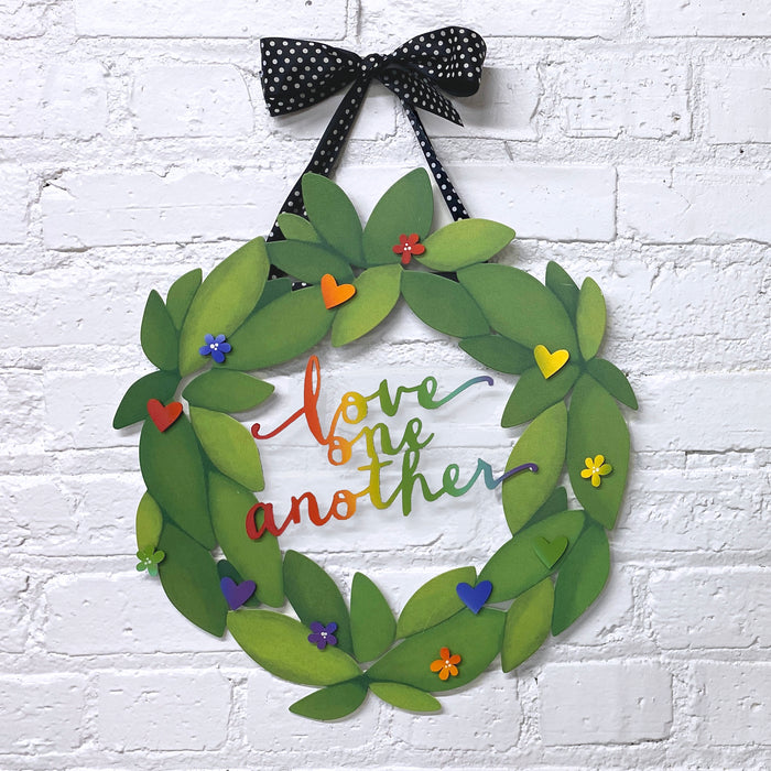 Heart Magnets S/6 Summer Rainbow