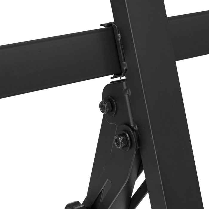 Heavy-Duty Metal Museum Lyre Artist Easel for Large Canvases - 13149