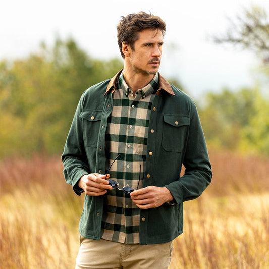 RSVLTS RSVLTS RSVLTS Reserve Heavy-Duty Shirt Jacket Heavy-Duty Shirt Jacket "Hunter Green" – RSVLTS Reserve Heavy-Duty Shirt Jacket "Hunter Green" – RSVLTS Reserve