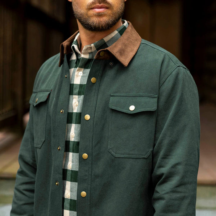 RSVLTS RSVLTS RSVLTS Reserve Heavy-Duty Shirt Jacket Heavy-Duty Shirt Jacket "Hunter Green" – RSVLTS Reserve Heavy-Duty Shirt Jacket "Hunter Green" – RSVLTS Reserve
