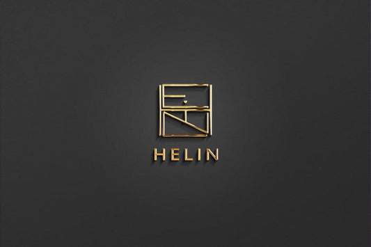HELIN - Name Logo Design | Instant Download | Premade Logo | Minimalist Design