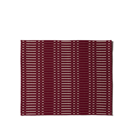 Helios Placemat in Bordeaux