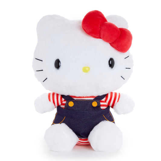 Hello Kitty 12" Plush (Denim Jumper) Plush NAKAJIMA CORPORATION