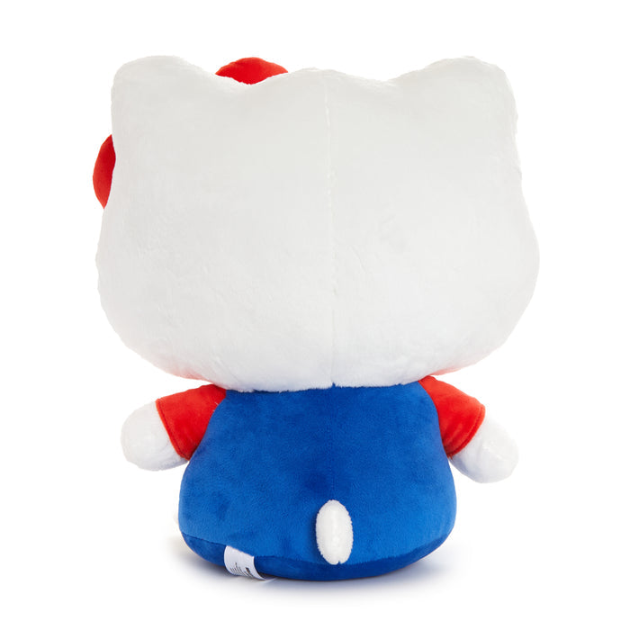 Hello Kitty 15" Blue Overalls Large Plush (Apples Series) Plush NAKAJIMA CORPORATION
