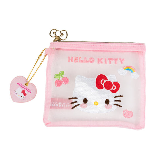 Hello Kitty 50th Anniv. Mini Zipper Pouch (Full of Happy Series) Bags Global Original