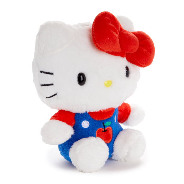 Hello Kitty 6" Blue Overalls Plush Mascot (Apples Series) Plush NAKAJIMA CORPORATION