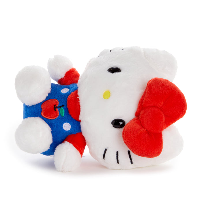 Hello Kitty 6" Blue Overalls Plush Mascot (Apples Series) Plush NAKAJIMA CORPORATION