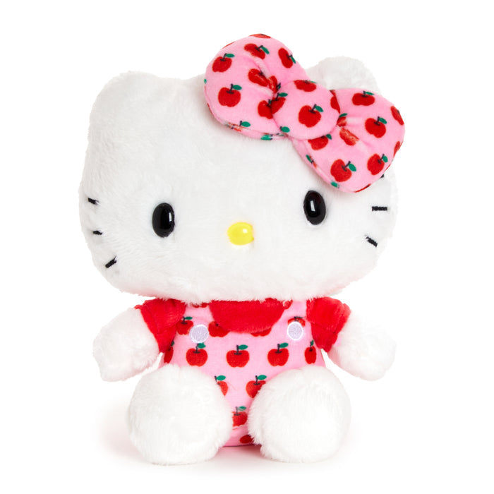 Hello Kitty 6" Pink Overalls Plush Mascot (Apples Series) Plush NAKAJIMA CORPORATION