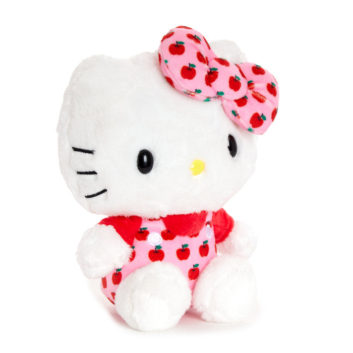 Hello Kitty 6" Pink Overalls Plush Mascot (Apples Series) Plush NAKAJIMA CORPORATION