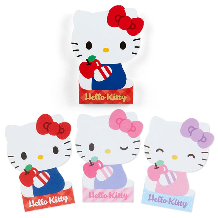 Hello Kitty Die-cut Memo Pad (Expressions) Stationery Japan Original