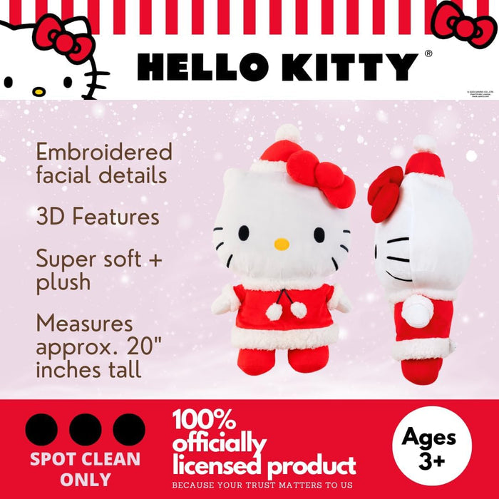 Hello Kitty Holiday Plush Cuddle Pillow Buddy Home Goods Franco Manufacturing Co Inc