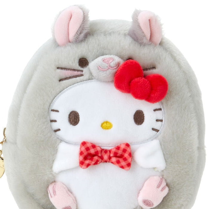 Hello Kitty Mini Zipper Pouch (Fauna Friends Series) Bags Japan Original