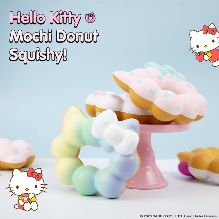 Hello Kitty Mochi Donut Squishy Keychain Toys&Games Hamee.com - Hamee US