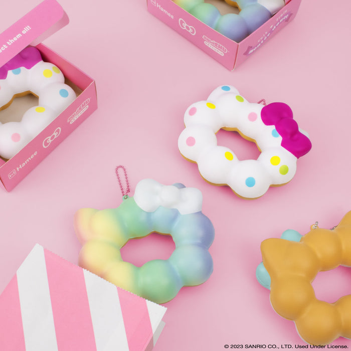 Hello Kitty Mochi Donut Squishy Keychain Toys&Games Hamee.com - Hamee US