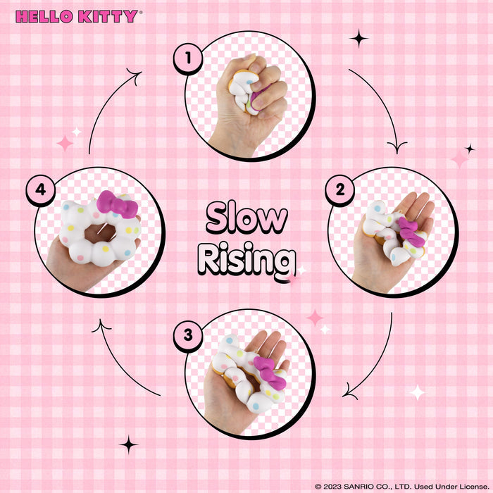 Hello Kitty Mochi Donut Squishy Keychain Toys&Games Hamee.com - Hamee US