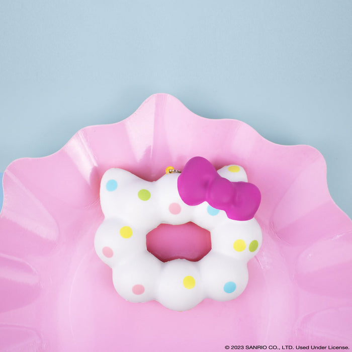 Hello Kitty Mochi Donut Squishy Keychain Toys&Games Hamee.com - Hamee US