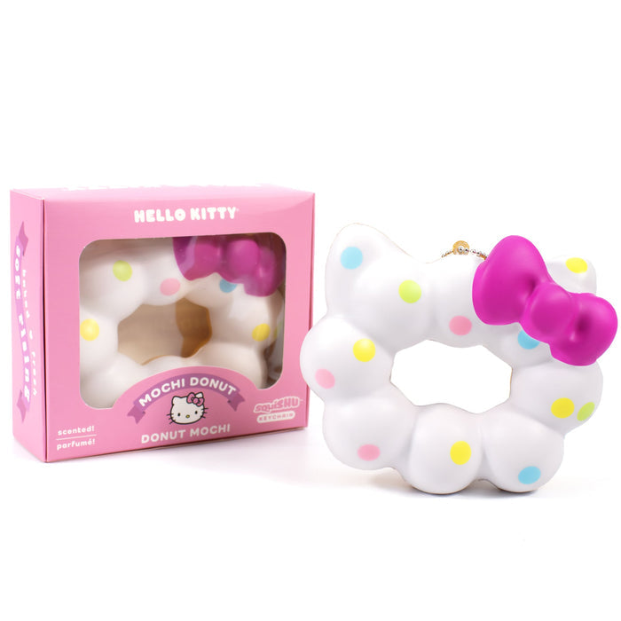 Hello Kitty Mochi Donut Squishy Keychain Toys&Games Hamee.com - Hamee US White