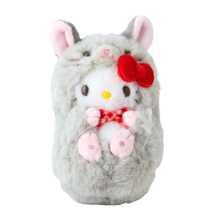 Hello Kitty Plush Keychain Mascot (Fauna Friends Series) Accessory Japan Original