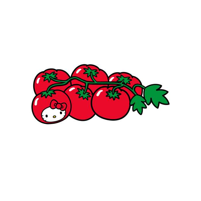 Hello Kitty Tomato Glass Tumbler Home Goods Printful