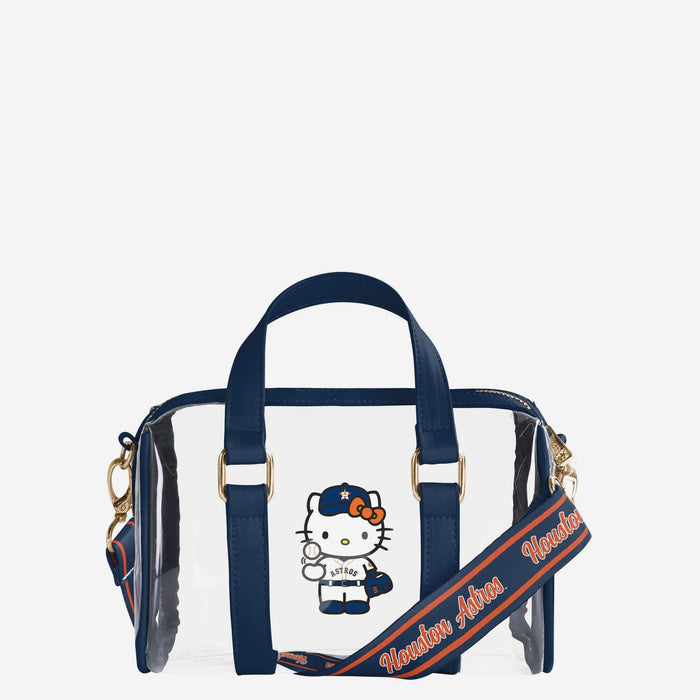 Hello Kitty x Houston Astros Clear Barrel Bag Bags FOCO