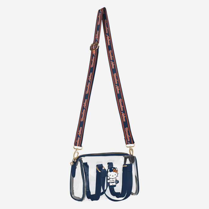 Hello Kitty x Houston Astros Clear Barrel Bag Bags FOCO