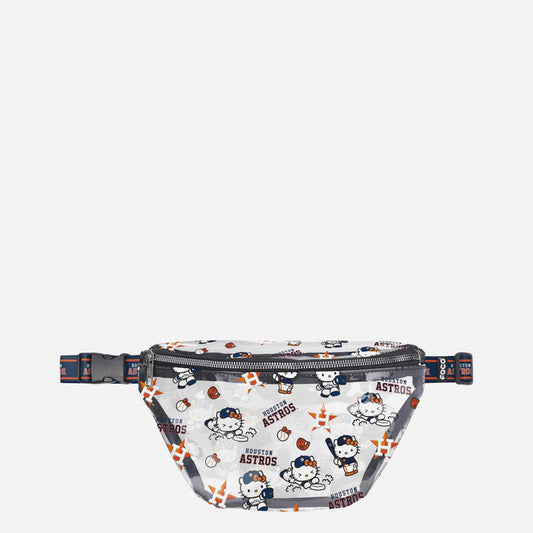 Hello Kitty x Houston Astros Clear Fanny Pack Bags FOCO