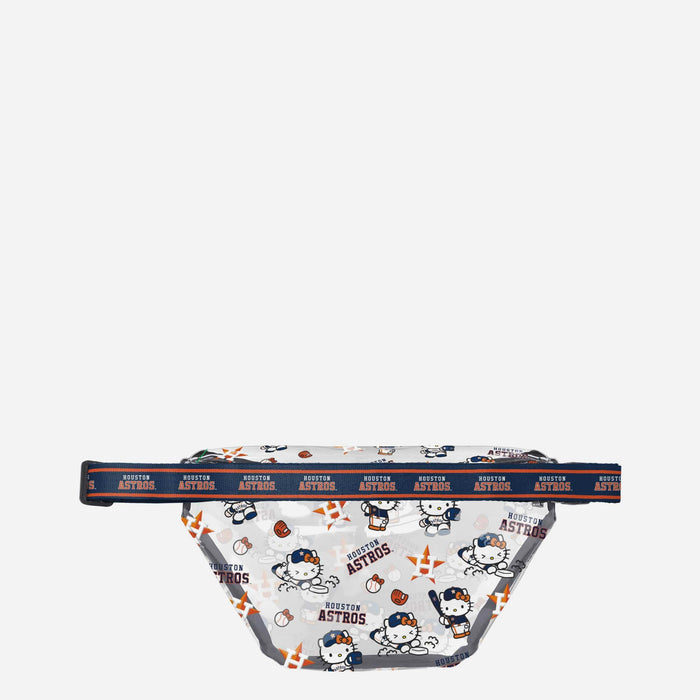 Hello Kitty x Houston Astros Clear Fanny Pack Bags FOCO