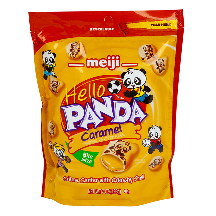 Hello Panda Caramel Cookie Pouches - 6 Count
