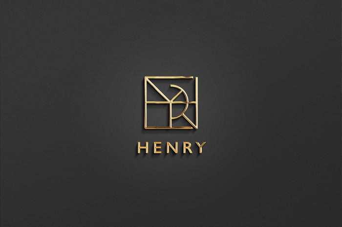HENRY - Name Logo Design | Instant Download | Premade Logo | Minimalist Design