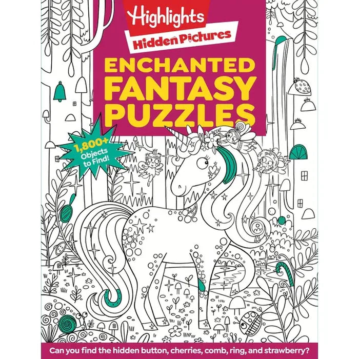 Highlights Hidden Pictures: Enchanted Fantasy Puzzles Activity Book