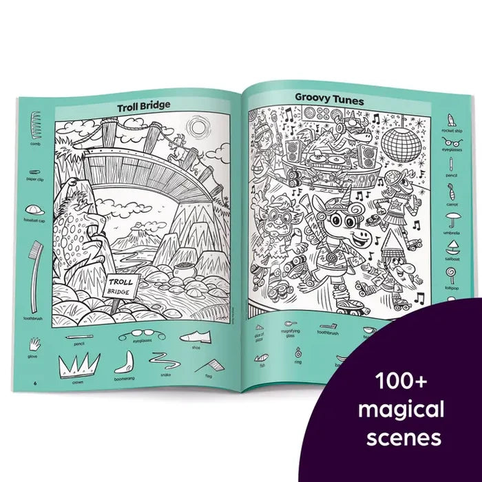 Highlights Hidden Pictures: Enchanted Fantasy Puzzles Activity Book