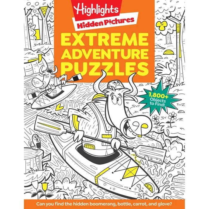 Highlights Hidden Pictures: Extreme Adventure Puzzles Activity Book
